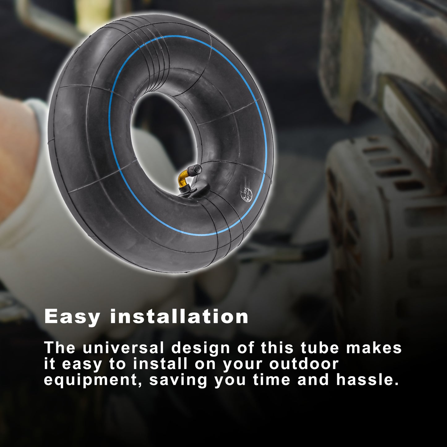 APEXIS Premium Replacement Tire Inner Tubes - Fits for Hand Trucks, Dollies, Wheelbarrows, Lawn Mowers, Trailers