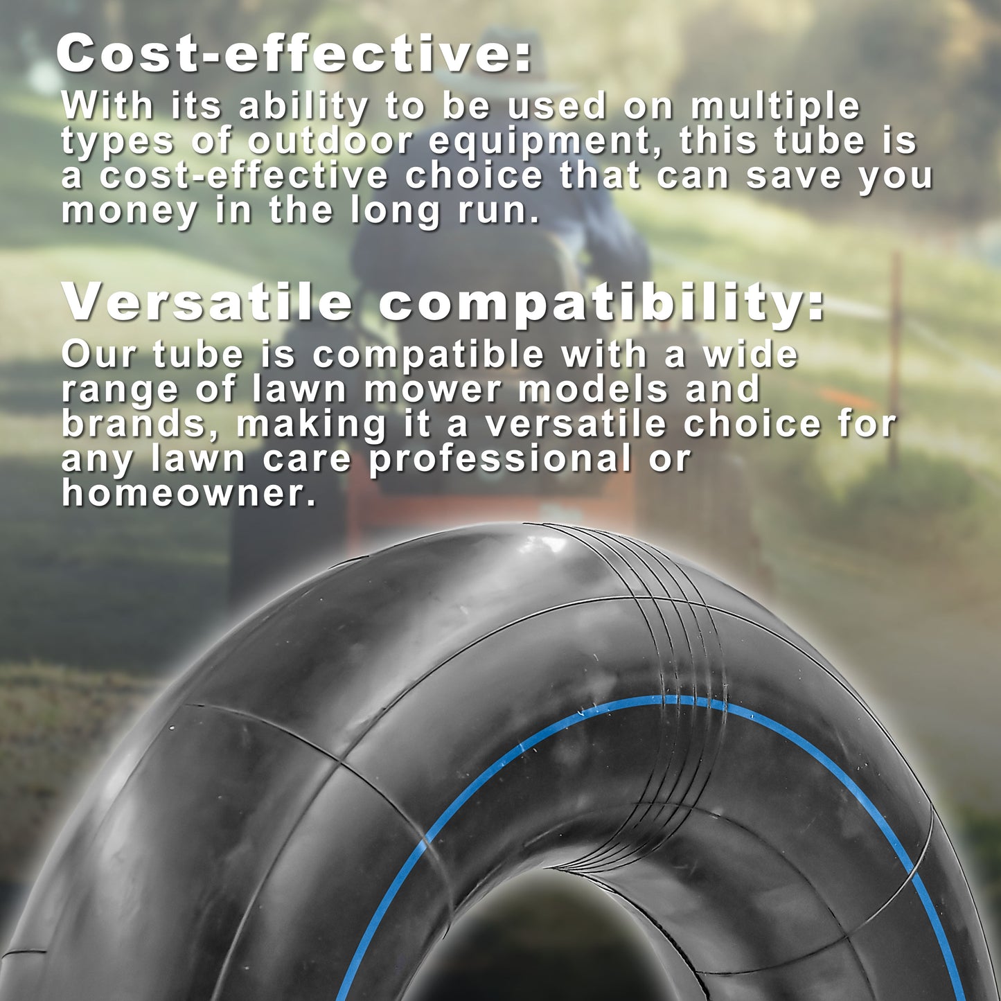 APEXIS Premium Replacement Tire Inner Tubes - Fits for Hand Trucks, Dollies, Wheelbarrows, Lawn Mowers, Trailers