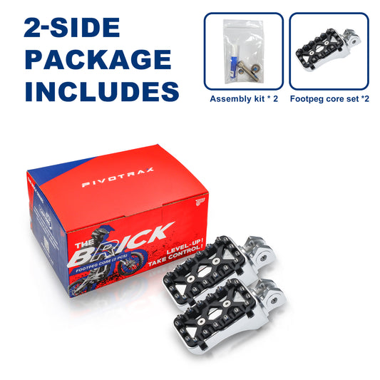 The Brick Series - Foot Peg Core Set