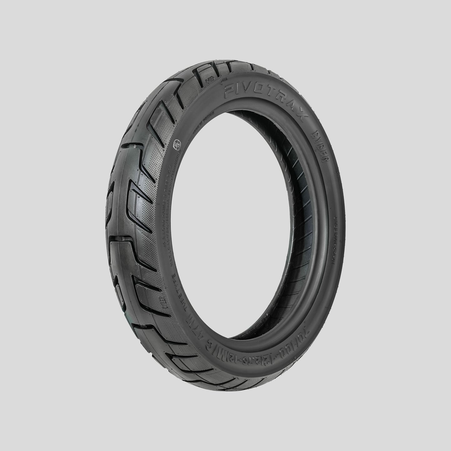 PIVOTRAX CYBER 70/100-12 Street Tire – High-Performance On-Road Tire