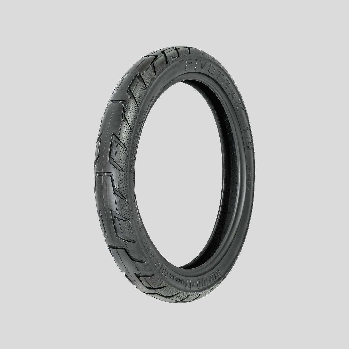 PIVOTRAX CYBER 80/100-17 Street Tire – High-Performance On-Road Tire