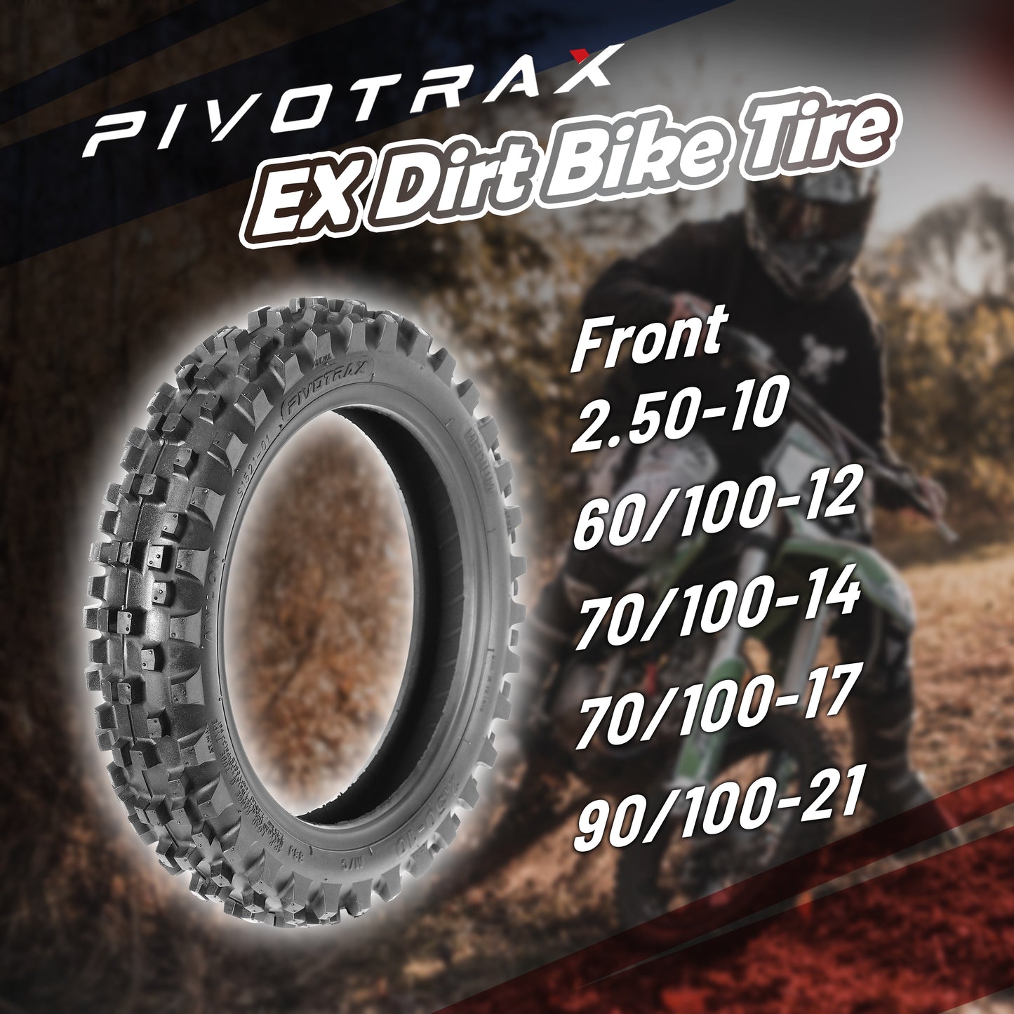 EX Front Dirt Bike Tires
