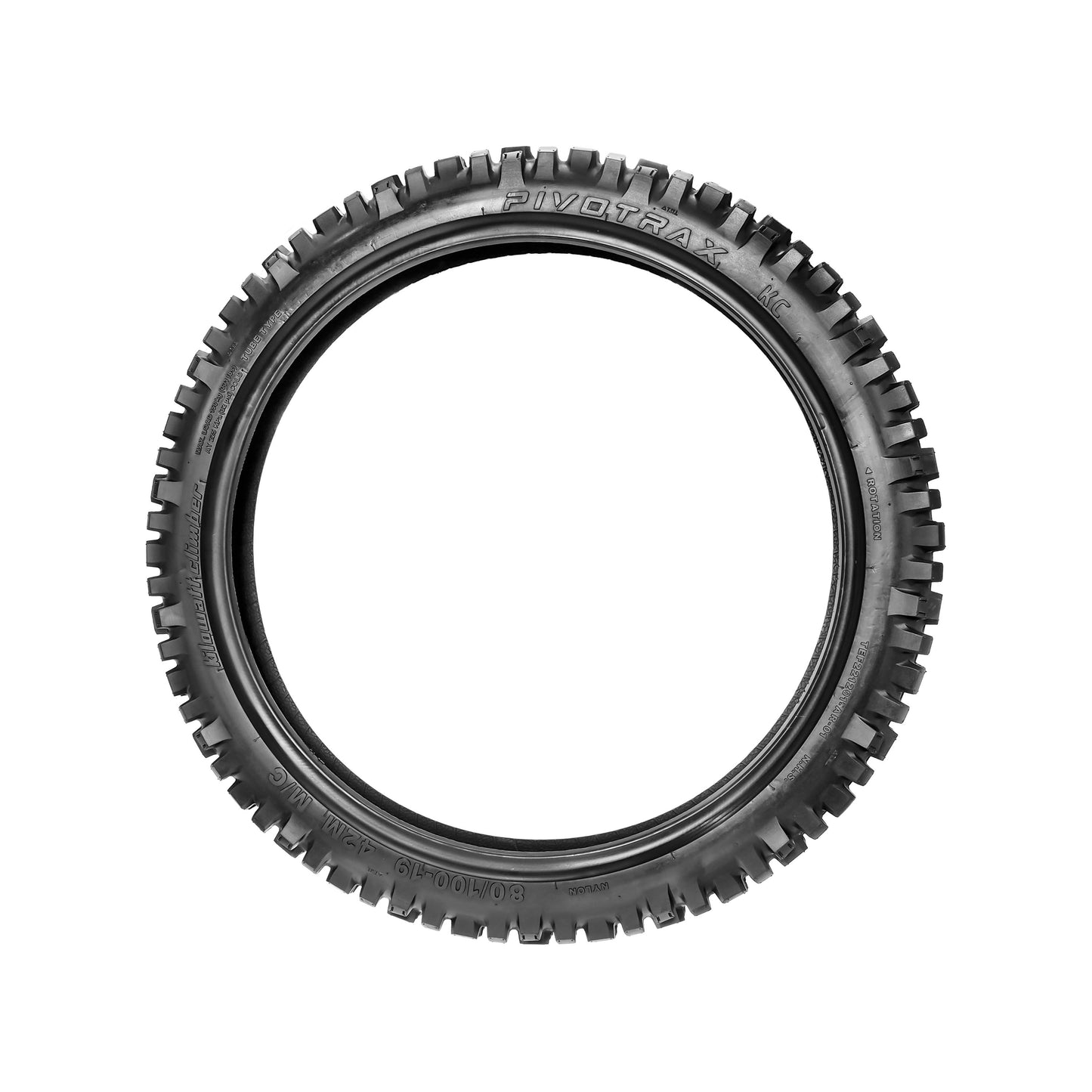 PIVOTRAX E-Bike Tire - Size: 70/100-19 Position: Front Compatible with: Surron, Talaria