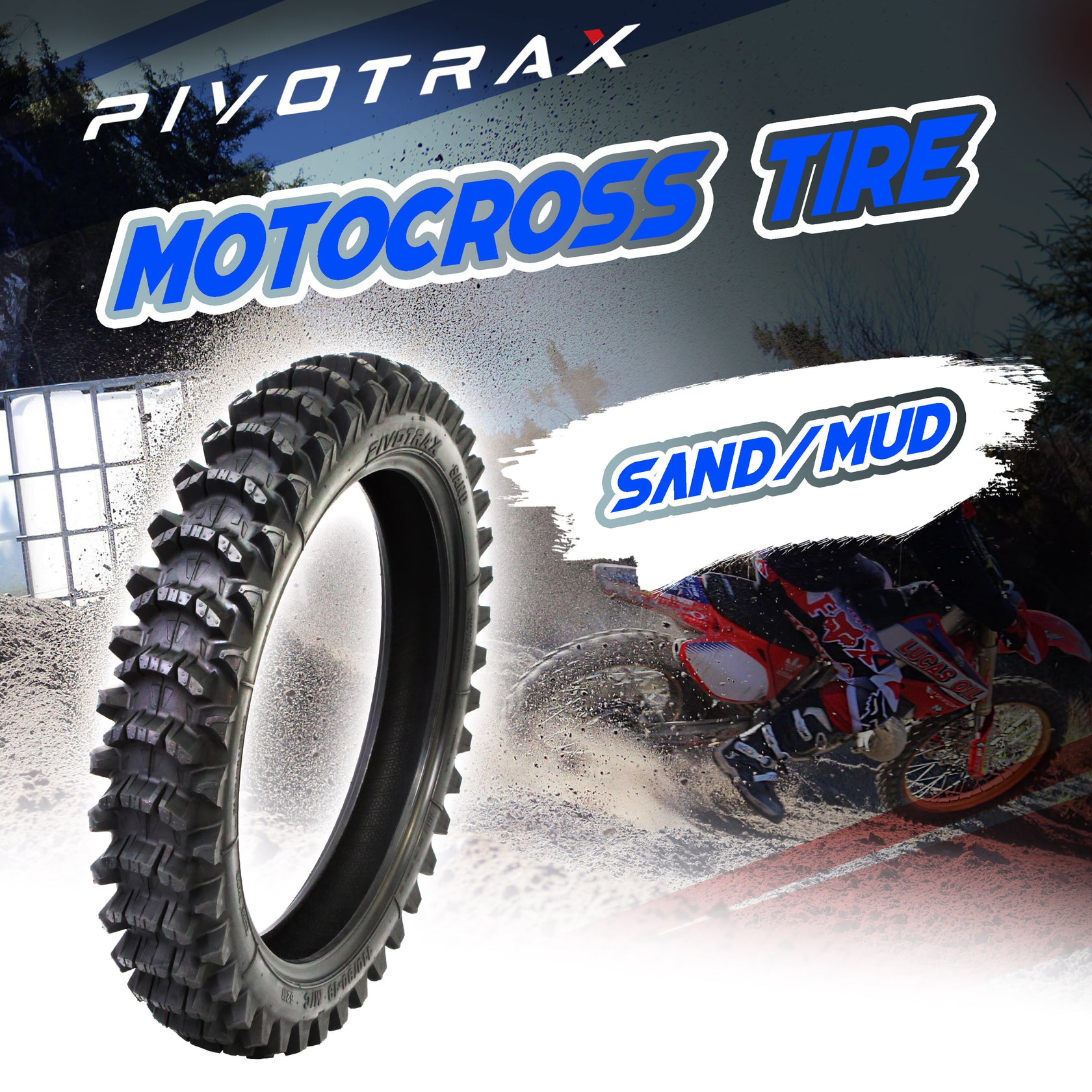 Dirt Bike Sand Tire PIVOTRAX